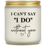 Bridesmaid Candles, Maid Of Honor Gifts Matron Of Honor Proposal Gifts From Bride Wedding Day Bridal Party Bachelorette Engagement Gift For Women Friends Fiance Sister Bestie Will You Be My...