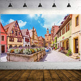 Oktoberfest Festival Decorations 5.90 x 3.61 Ft Bavarian Backdrop Photo Booth Banner