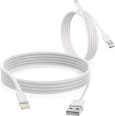 2 Pack Apple MFi Certified Lightning to USB Cable 6FT Fast Charging Cord for iPhone iPad