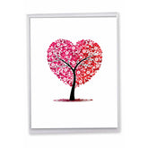 , Jumbo Valentine'S Day Card (8.5 X 11 Inch) - Vday Greeting Card For Valentines - Love Trees J3185Avdg