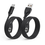 2 Pack USB & USB C Magnetic Charger Cable for Shokz OpenRun Pro Aeropex OpenComm Headphones