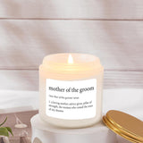 Mother Of The Groom Gifts Candle - Wedding Gift For Mom Of The Groom Mother-In-Law From Bride Lavender Scented Candle 4Oz