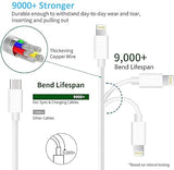 20W USB C Fast Charger with Lightning Cable for iPhone 14 13 12 11 XS XR X 8 SE iPad