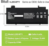 Replacement Laptop Battery for Lenovo ThinkPad X1 Carbon 9th 10th Gen and X1 Yoga 6th 7th Gen L20M4P71