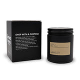 Rose & Sea Salt | Luxury Scented Matte Black Jar Soy Candle With Box | Hand Poured In The Us | Highly Scented & Long Lasting
