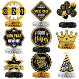 9pcs New Year 2026 Table Centerpieces Party Decorations