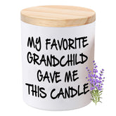 Gifts For Grandma Grandpa Funny Novelty Unique Christmas Mothers Day Birthday Gifts For Grandpa Grandma Grandparents Lavender Scented Soy Candle