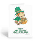 Stonehouse Collection Assorted St. Patrick's Day Cards - 12 Funny St Patricks Day Cards & Envelopes - USA Made (Assorted)