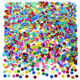 60g Multicolor Sparkle Foil Round Table Confetti Metallic Party Decorations