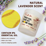 Softball Gifts For Team, Softball Senior Night Gifts 2025, Gift For Player, Ideas For Players, Coach, Youth, Teen Girls, Team, Birthday, Lavender Scented Candle 9Oz
