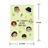 Funny Butter Birthday Card, Army Kpop Idol Card, Ain'T Nobody Butter Than You