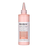 Soft Body Acrylic Paint: Light Pink Matte Finish - 250Ml/8.45Oz Bulk Acrylic Colors In Ergonomic Bottle - Fluid Flow Art Paints For Artists Canvas Painting