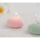 Scented Candle Love Heart,Aesthetic Aroma Candle,Soy Wax Decorative Romantic Minimalist Candle For Valentine'S Day Wedding Birthday Gift,Prefect For Meditation Stress Relief Mood Boosting Pink