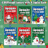 24pcs Christmas Mini Coloring Books for Kids Holiday Party Activity & Stocking