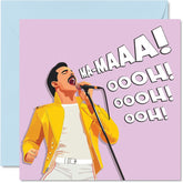 Mum Birthday Card - Mama! - Happy Birthday Card For Mum From Son Daughter, 5.7 X 5.7 Inch Classic Rock Bday Greeting Cards