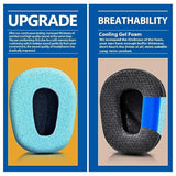 B450-Xt B550-Xt Kit Replacement Ear Pads Cushion Compatible With B450-Xt B550Xt Headset I B450 B550 Xt Accessories (Cooling Gel Mesh)