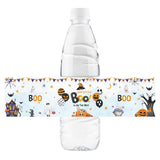 32 Pcs Our Little Boo Is On The Way Water Bottle Labels, Gender Reveal Water Bottle Labels, Welcome Baby Bottle Wrappers, Ghost Themed Baby Shower Party Decorstions