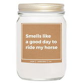 You Nique Designs Horse Lover 8 Oz Soy Candle, Cool Surprise For Horse Lovers, Gifts For Horse Riders - Equestrian Presents For Horse Lovers, Horse Themed Gifts Ideas (Lavender & Vanilla)