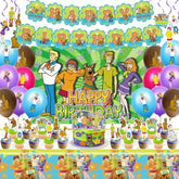 Dog Birthday Party Supplies, Banner, Tablecloth, Balloons, Cake Toppers & Decor