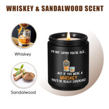 Birthday Gifts For Men, Funny 30Th 40Th 50Th 60Th 70Th 80Th Birthday Gifts For Men, Him, Women - Funny Bday Present Ideas For Brother, Uncle, Friend, Husband, Dad, Guy - Scented Candles