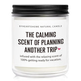 Travel Gifts For Women, Gifts For Travelers, Best Present For People Who Travel, Unique International Traveler Planner Vacation Retirement Present Candle For Women, Her, Couple, Friend
