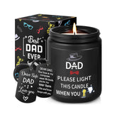 Gift Ideas For Dad - Fathers Day Christmas Birthday Gifts From Daughter Son, Funny Fart Candle Keychain For Dad