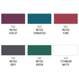 Liquitex Professional Acrylic Ink, 1-oz (30ml), Muted Collection, Set of 6