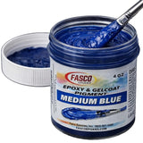 Medium Blue Pigment For Epoxy Resin & Gelcoat – Concentrated Colorant - 4 Oz
