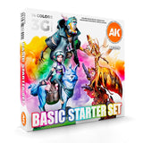 AK Interactive 3G Acrylics Basic Starter Set - AK11775