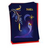 36 Christmas Greeting Cards Boxed Set W/ 5X7 Envelopes For Men, Women (1X36 Design) Nouveau Noel C6124Axsg-B36X1