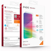 Zagg InvisibleShield XTR Glass Screen Protector - Scratch & Impact Resistant with D3O, Touch Sensitive, Gaming Optimized, Blue Light Filteration - Clear for iPhone 13, 13 Pro, and 14