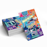 50 Pack Back To 90S Scratch Off Cards, Retro Disco Light Scratch Cards For 30Th 40Th Birthday Party, Back To The 90S Party Decorations For Music Lover, Raffle Ticket Lottery For Group Activity
