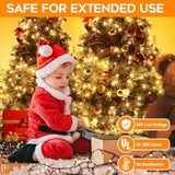 66Ft 200 Led Christmas Light, Twinkle Xmas Lights With 8 Modes And Timer, Outdoor Waterproof Christmas Tree Lights For R