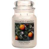 Winter Clementine Large Apothecary Jar, Scented Candle, 21.25 Oz.
