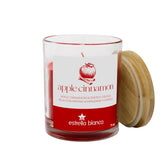 7Oz Apple Cinnamon Scented Candle For Home, Cozy Aromatherapy Candle, Long-Lasting Candle Gift For Women And Men