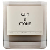Scented Candle For Women & Men | Hand-Poured, Aromatic & Fragrant | Coconut & Soy Blend Wax | 100% Cotton Wick | Long-Lasting 50 Hour Burn Time (8.5 Oz) (Santal & Vetiver)