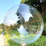 50-Pack 20-Inch Bobo Balloons Transparent Helium Bubble for LED Decorations