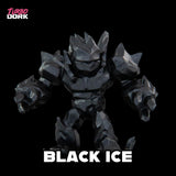 Black Ice Metallic Acrylic Paint 22Ml Bottle - Water-Based Non-Toxic Metallic Finish Paint