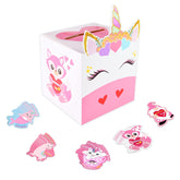 Valentine Boxes For Kids,Valentines Day Cards,For Classroom Exchange Prizes Party Favors,Including 1 Mailbox And 33 Valentine Cards (Type-2)