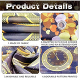 2026 Happy New Year Banner 5×3 Ft Black Gold Backdrop for Party and Photos
