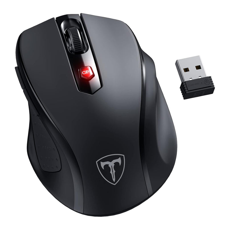 Wireless D-09 Computer Mouse Usb Cordless Mice For Laptop, Ergo Grips, Lightsp