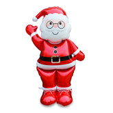 60 In Standing Santa Claus Christmas Balloons, Large Size Foil Balloon For New Year Eve Holiday Festival Birthday Party Decorations (Santa Claus)