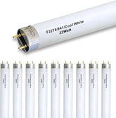 10 Pack F32T8 32W 48 Inch Fluorescent Light Bulbs 4100K Cool White G13 Medium Bi Pin Base
