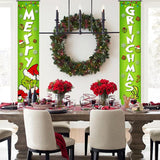 Christmas Banner Door String Porch Banner Merry Christmas Decorations Board Wall Hanging Christmas Xmas Winter Holiday Home Kitchen
