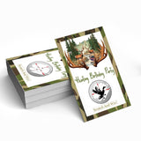 50 Pack Hunting Birthday Party Scratch Off Game, Nature Adventure Animals Scratch Cards For Party Game, Jungle Hunting Deer Duck Raffle Tickets For Group Games Family Activity, Baby Shower