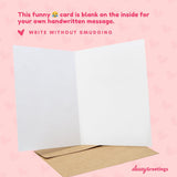 Funny Valentines Day Card For Him Her - Naughty Card - Hilarious Anniversary Card For Husband - Inappropriate Valentine'S Day Card For Men Women - 'Gluck Gluck 9000' Card