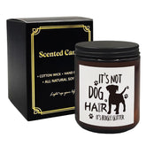 Beagle Dog Candle, Beagle Gifts For Women, Beagle Mom Gifts, Beagle Gifts For Beagle Lovers,Beagle Mom Gifts, It'S Not Dog Hair It'S Beagle Glitter Scented Candles