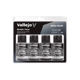 - Metallic Panel Set | Metal Color | Faithfully Reproduce Different Metallic Finishes | Contains 4 Bottles X 32 Ml (1.08 Fl.Oz.)