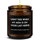 Best Gifts For Dad, Funny Christmas Father'S Day Birthday Gift From Daughter Son, New Dad Men Fathers Gifts Lavender Scented Candle