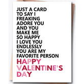 Valentines Day Card For Husband, Valentines Day For Him,, Funny Valentines Day Card For Wife & Kids & Boyfriend & Girlfriend, Valentine'S Day Decorations, Valentine'S Day Gift, Greeting Card=7In X 5In(Folded), Envelope = 7.5In X 5.5In